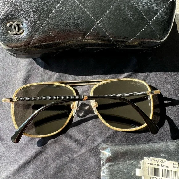 CHANEL | Accessories | Chanel Sunglasses No Scratches | Poshmark display picture 1